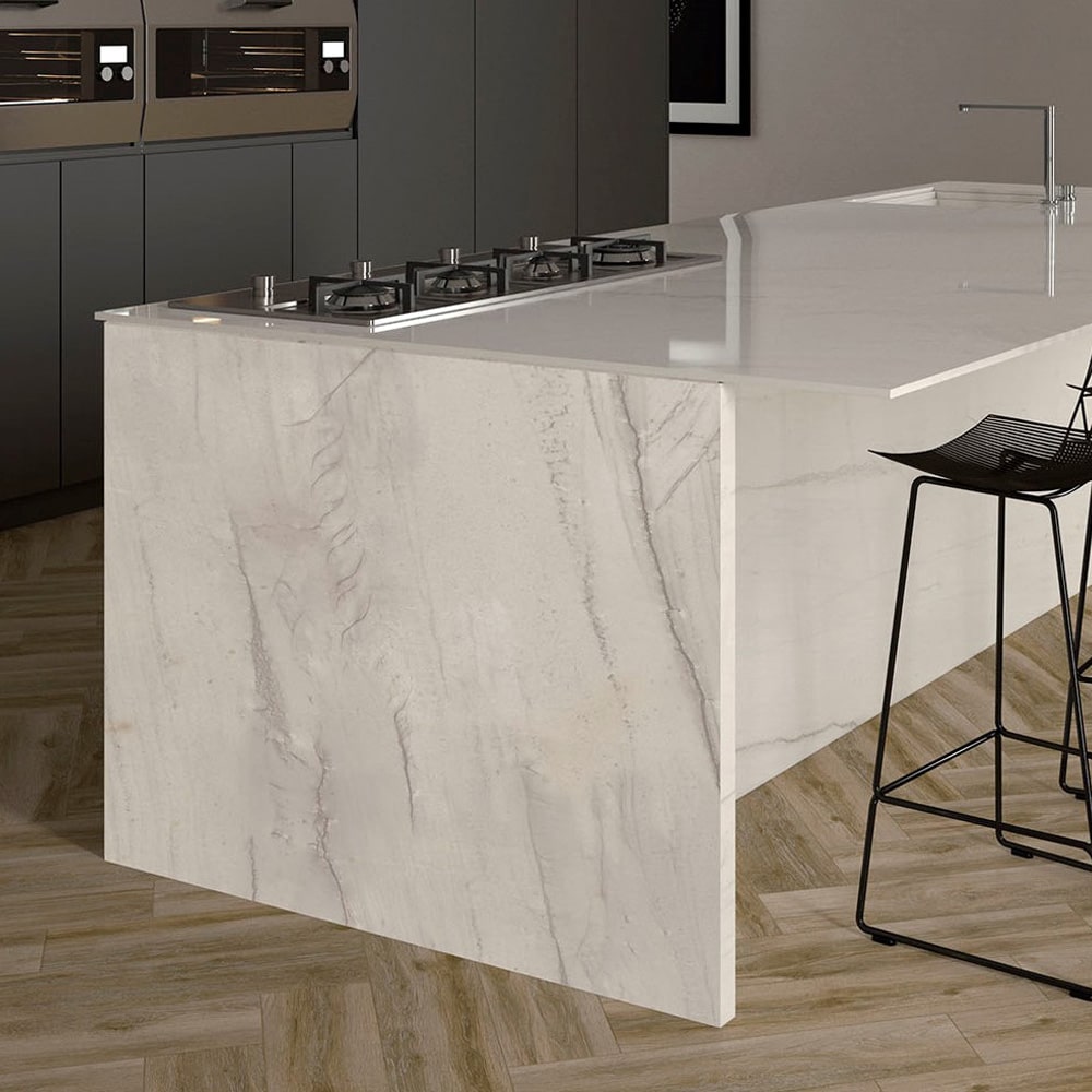 Mont Blanc Kitchen Island Bench - RMS Marble